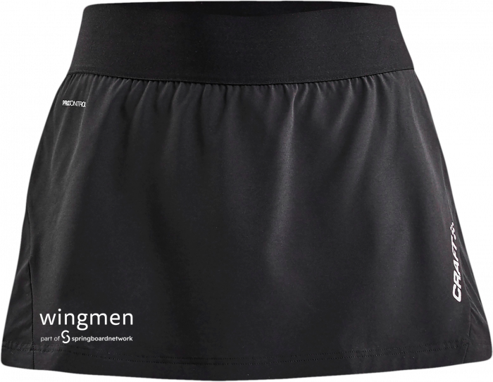 Craft - Padel Skirt Women - Schwarz & weiß
