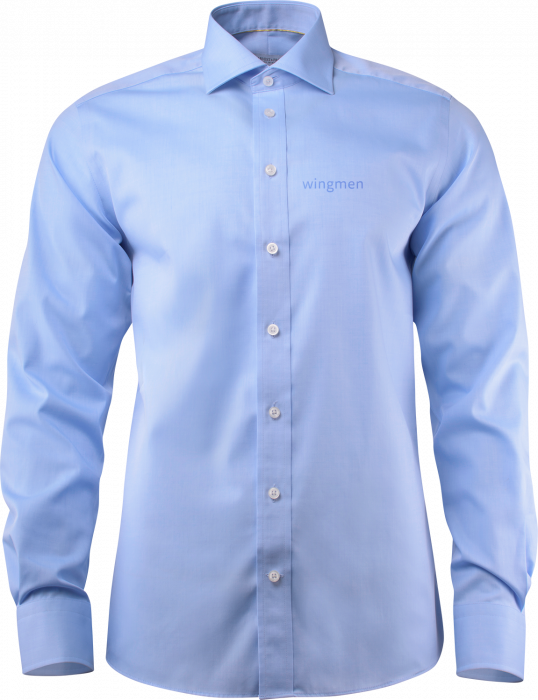 Harvest and Frost - Wingmen Mens Shirt - Regular (Embroidered) - Sky Blue