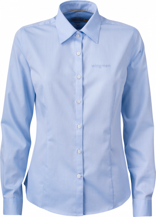 Harvest and Frost - Wingmen Ladies Shirt (Embroidered) - Sky Blue
