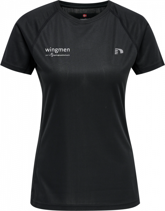 Newline - Wingmen Sports T-Shirt Dame - Sort