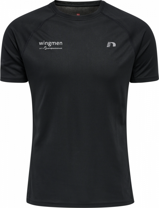 Newline - Wingmen Sports T-Shirt Herre - Sort