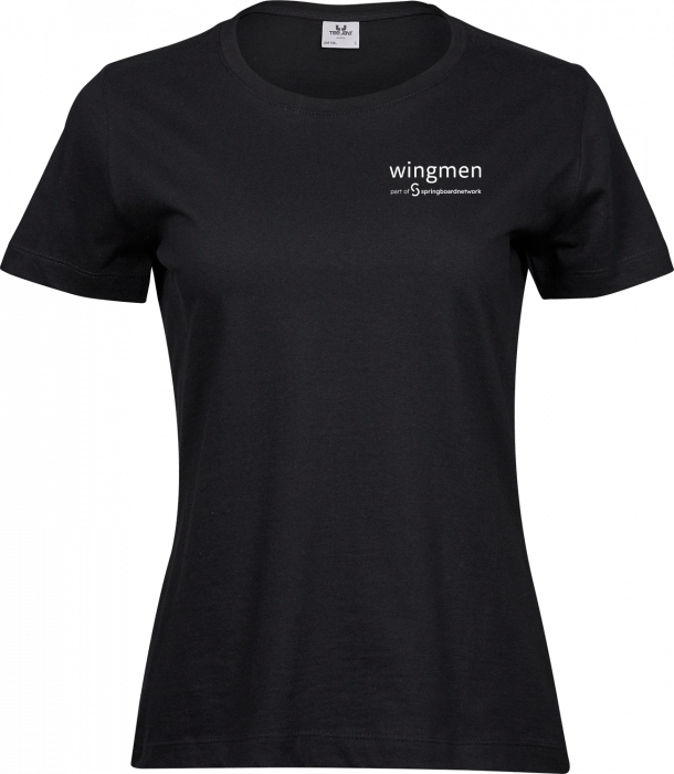 Tee Jays - Wingmen T-Shirt Damer - sort